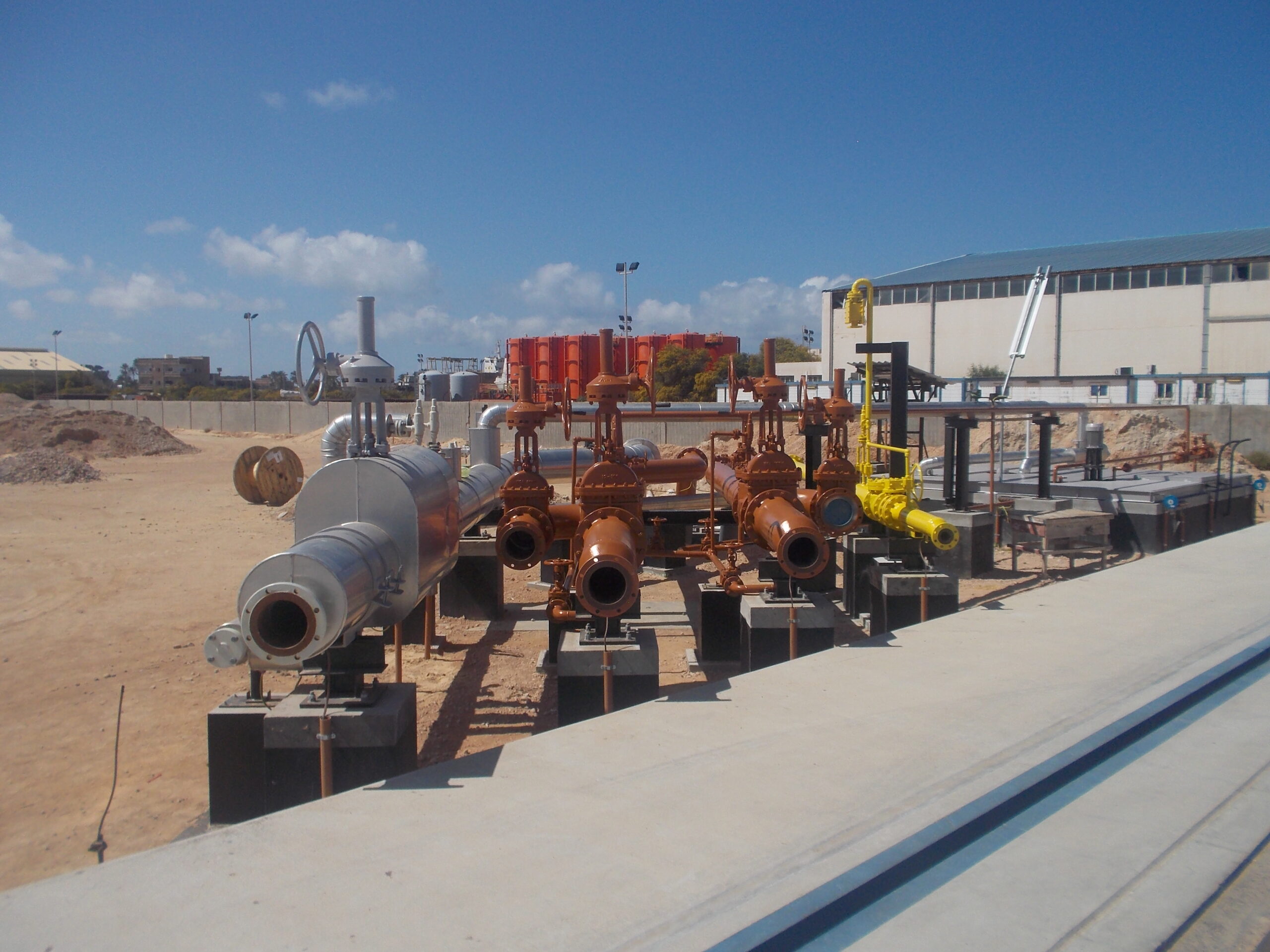 Misurata Port – Pipeline rerouting works (1)